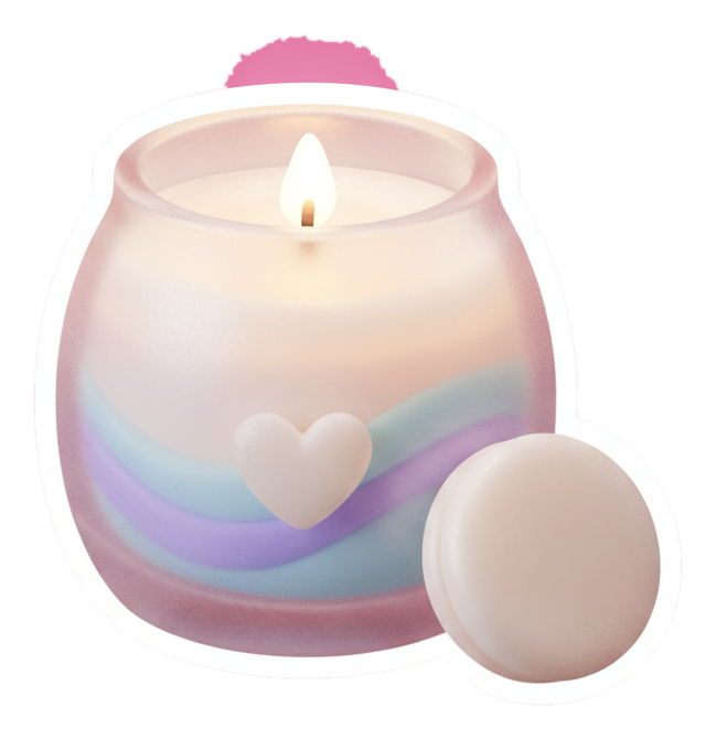 Candle sticker